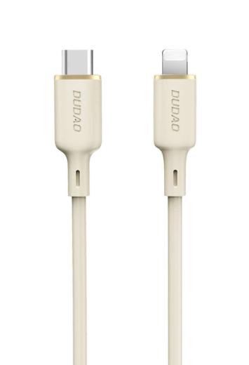 Cabo TYPE-C - LIGHTNING 30 W 100cm DUDAO L7 SCL BEGE