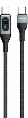 Cabo TYPE-C - TYPE-C 100W 100cm DUDAO L7 MAX PRETO