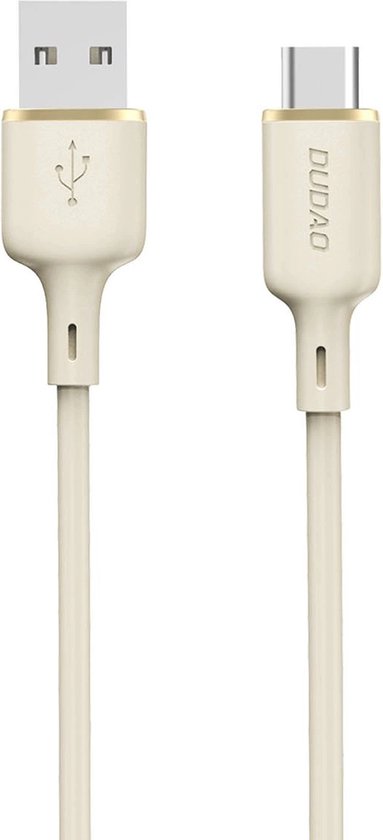 Cabo USB - TYPE-C 5A 100cm DUDAO L7 SC BEGE