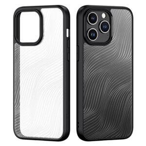 Capa silicone Dux Ducis Aimo IPHONE 15 INCOLOR-PRETO