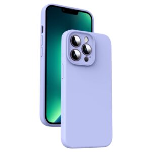 Capa silicone iPHONE 13 PRO MAX ROXO