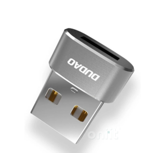 Adaptador USB/ TYPE-C DUDAO PRETO