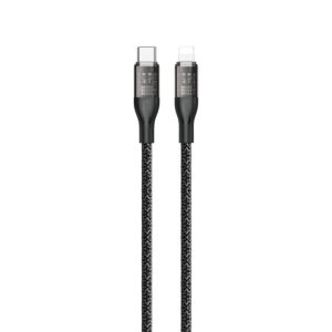 Cabo TYPE-C - LIGHTNING 30 W DUDAO L22 PRETO