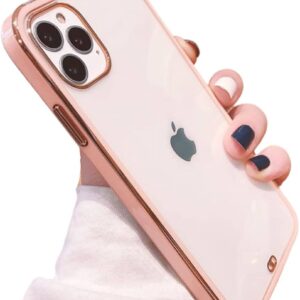 Capa silicone iPHONE 12 PRO MAX INCOLOR-ROSA