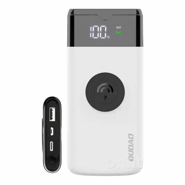 PowerBank de indução 10000mAh DUDAO K13 Pro BRANCO